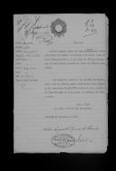 Processo do passaporte de Avelino Augusto Ramos Almeida