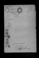 Processo do passaporte de Joaquim Magalhaes