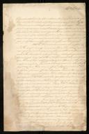 Carta sobre o estabelecimento de uma Fábrica de Fiação em 1808