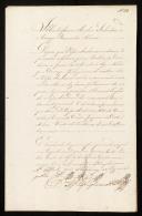 Anexo da carta de Sebastião José de Arriaga Brum da Silveira, datada de 1811.09.24