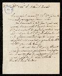Carta de João Monteiro de Carvalho para o Barão de Quintela (Joaquim Pedro Quintela)
