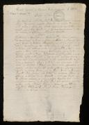 Anexo da Carta de Sebastião José de Arriaga Brum da Silveira datada de 1814.07.15