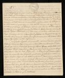 Carta de Manuel Belgram para D. José R. Mila de Ia Roca