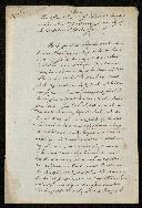 Carta do Chefe do exército inglês para Junot depois da Batalha de 21 de Agosto de 1808
