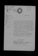 Processo do passaporte de Joaquim Antonio Moreira