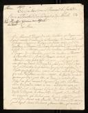 Carta de Kirckhoff, alfaiate bordador, dirigida a S. A. R.