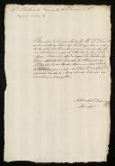 Anexo da Carta de Sebastião José de Arriaga Brum da Silveira datada de 1814.07.15