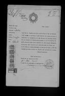 Processo do passaporte de Jose Maria Simoes