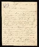Carta de Harwige para Maria da Luz Willoughby da Silveira
