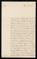 Carta do 1.º Visconde de Torrebela (Fernando José Correia Brandão Bettencourt e Noronha Henriques) para o Marquês de Aguiar
