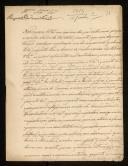 Minuta de carta de António de Araújo de Azevedo para a Condessa de Oyenhausen e Marquesa de Alorna, D. Leonor de Almeida Portugal Lorena e Lencastre 