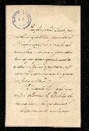 Carta de D. Maria Rita de Castelo Branco Correia e <span class="hilite">Cunha</span> [Marquesa de Belas]