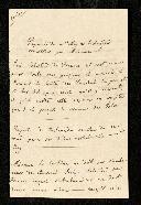 Anexo da carta da Condessa de Oeynhausen datada de 1812. 06. 26