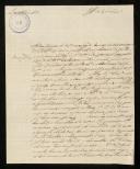 Anexo da carta de Sebastião José de Arriaga Brum da Silveira, datada de 1811.10.08