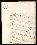 Carta de D. Catarina Micaela de Sousa César de Lancastre, Viscondessa de Balsemão