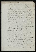 Carta de  António de <span class="hilite">Araújo</span> de Azevedo para Jean-Andoche Junot