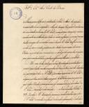Carta do Barão de Quintela (Joaquim <span class="hilite">Pedro</span> Quintela)