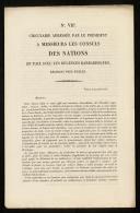 N.º VII e. - des Piéces annexées au Rapport du Président de la Réunion des Chevaliers de tous les Ordres de l'Europe.