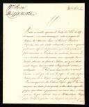 Carta do Conde Palma (D. Francisco de Assis Mascarenhas)