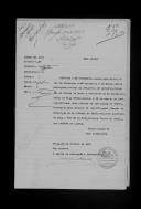 Processo do passaporte de Domingos Jose Cerqueira