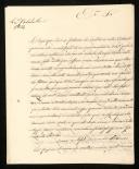 Carta de Sebastião José de Arriaga Brum da Silveira