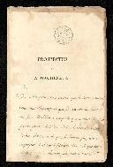 Anexo da carta de Jácome Ratton datada de 1 de agosto de 1815