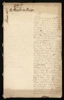 Copiador de correspondência trocada com Lord Robert Steph Fitzgerald e o Príncipe Augusto Frederico