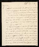 Carta do Marquês de Vagos para António de Araújo de Azevedo
