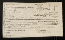 Recibo de pagamento de décima referente aos anos de 1837 e 1838