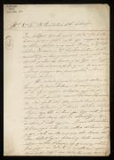 Cópia de carta de Francisco Mello da Gama Araújo de Azevedo a D. Clara Vitória de Araújo de Azevedo
