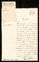 Carta do Príncipe da Paz para António de Araújo de Azevedo