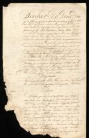 Carta do 1.º Conde de Rio Pardo (D. Diogo de Sousa)