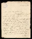 Carta de J. A. Hardwige para  Nicolau Xavier de Figueiredo Bulhões Castelo Branco