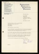 Letter of Brian Randell to Willem van der Poel declining of being secretary of WG 2.1
