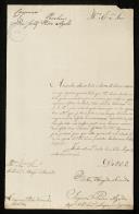 Carta de Joaquim <span class="hilite">Pedro</span> Azedo, Major de Artilharia, Comandante da Tropa em Cayena