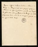 Nota do Príncipe Regente para António de <span class="hilite">Araújo</span> de Azevedo